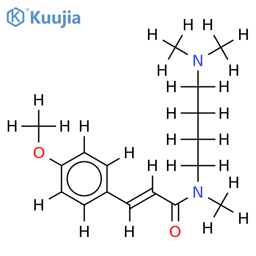 Me ether-(E)-N,N,N'-Trimethyl-N''-(4-hydroxycinnamoyl)putrescine structure