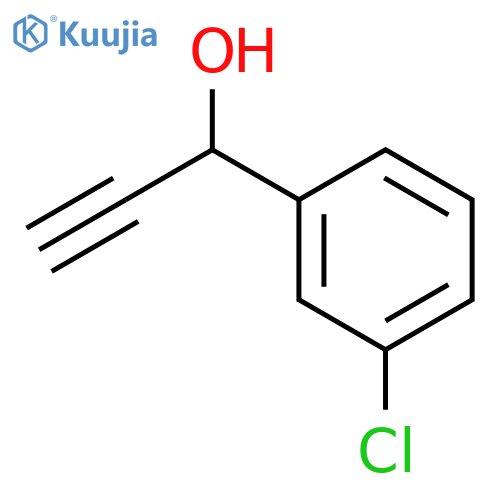 1-(3-Chlorophenyl)-2-propyn-1-ol structure