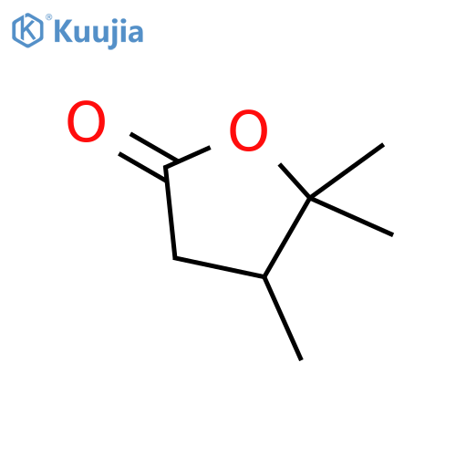 2(3H)-Furanone, dihydro-4,5,5-trimethyl- structure