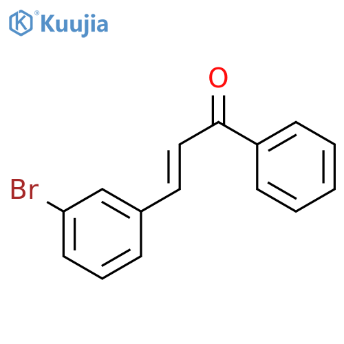 2-Propen-1-one, 3-(3-bromophenyl)-1-phenyl- structure