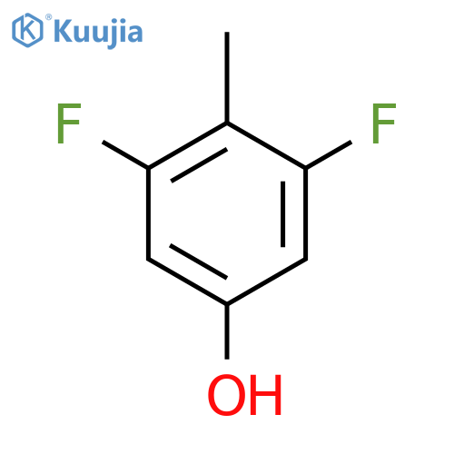 3,5-Difluoro-4-methylphenol structure