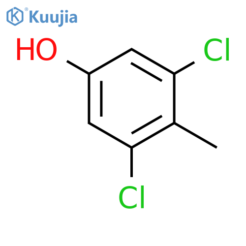 Phenol, 3,5-dichloro-4-methyl- structure