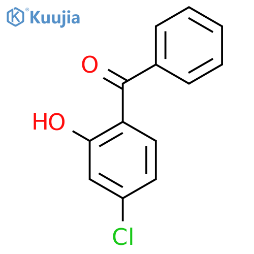 2-Benzoyl-5-chlorophenol structure