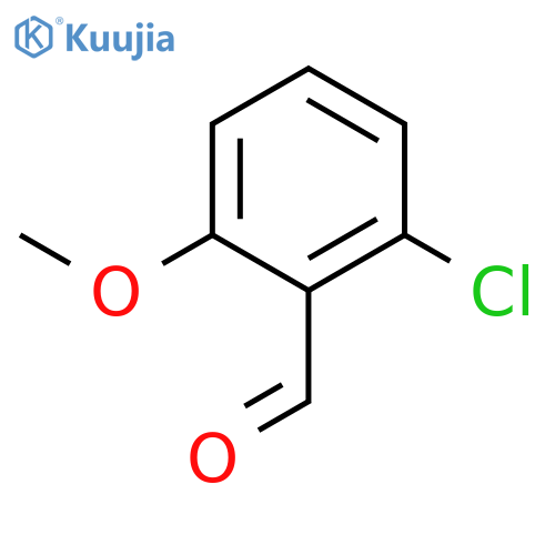 2-Chloro-6-methoxybenzaldehyde structure
