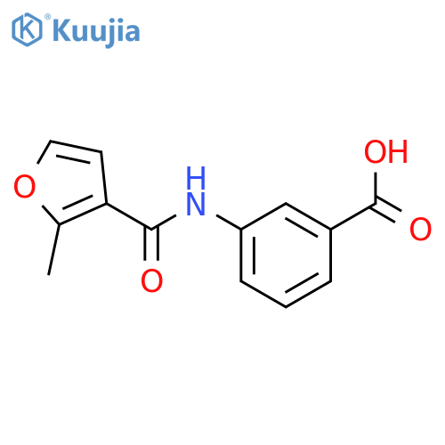 3-(2-Methyl-3-Furoyl)AminoBenzoic Acid structure