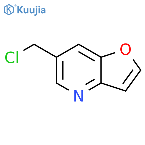 6-(chloromethyl)furo3,2-bpyridine structure