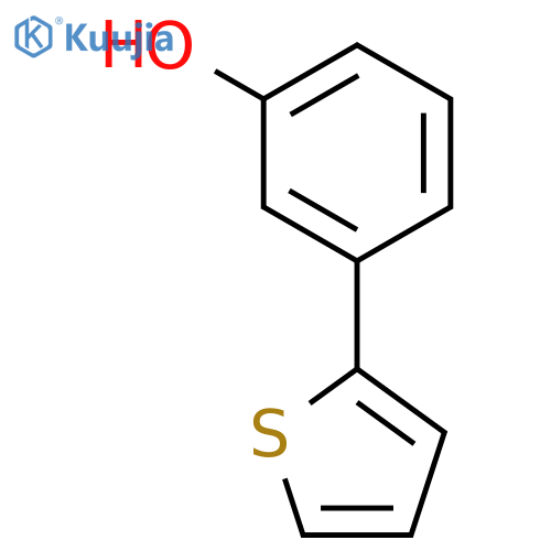 3-(thiophen-2-yl)phenol structure