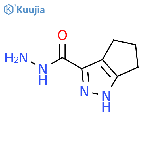 1H,4H,5H,6H-cyclopentacpyrazole-3-carbohydrazide structure