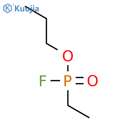 Phosphonofluoridic acid, ethyl-, propyl ester structure