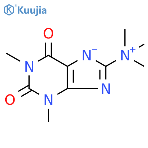 1H-Purin-8-aminium, 2,3,6,9-tetrahydro-N,N,N,1,3-pentamethyl-2,6-dioxo-, inner salt structure