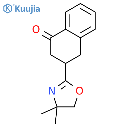 1(2H)-Naphthalenone,3-(4,5-dihydro-4,4-dimethyl-2-oxazolyl)-3,4-dihydro- structure