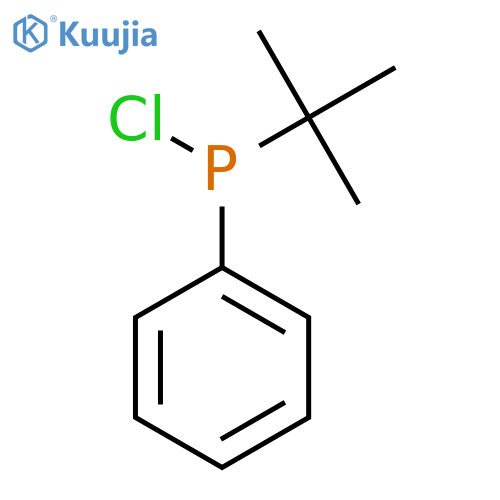 Phosphinous chloride,P-(1,1-dimethylethyl)-P-phenyl- structure