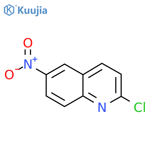 2-chloro-6-nitro-quinoline structure