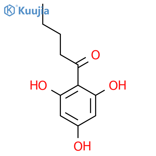 1-Pentanone,1-(2,4,6-trihydroxyphenyl)- structure