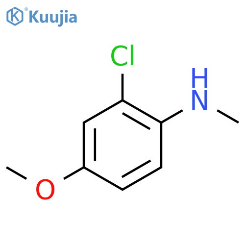 2-Chloro-4-Methoxy-N-Methylaniline structure