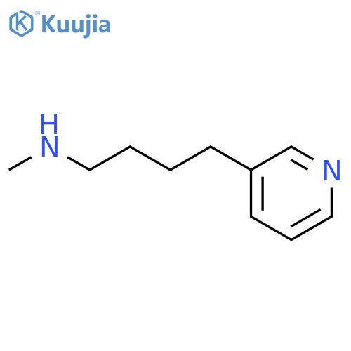 N-Methyl-3-pyridinebutanamine structure