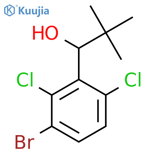 1-(3-Bromo-2,6-dichlorophenyl)-2,2-dimethylpropan-1-ol structure