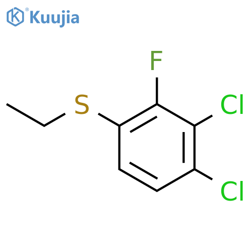 (3,4-Dichloro-2-fluorophenyl)(ethyl)sulfane structure
