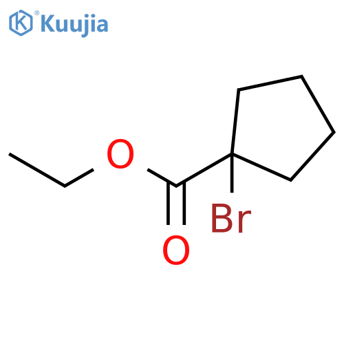 ethyl 1-bromocyclopentane-1-carboxylate structure