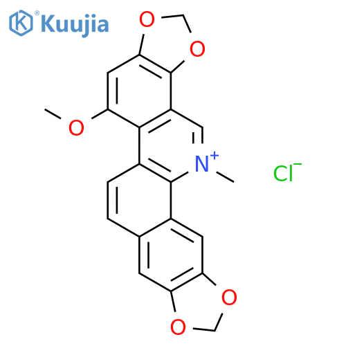 Chelirubine Chloride structure