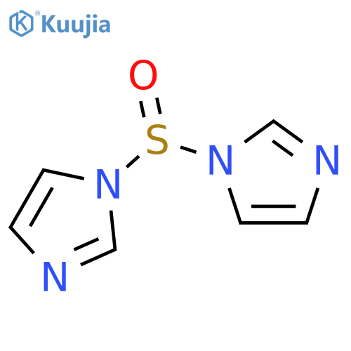 1-(1H-imidazole-1-sulfinyl)-1H-imidazole structure