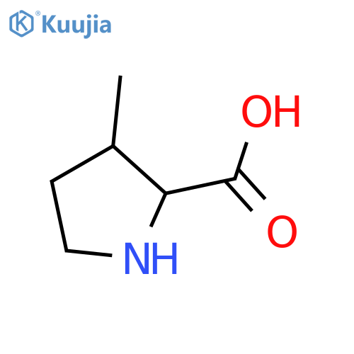 3-Methylpyrrolidine-2-carboxylic acid structure