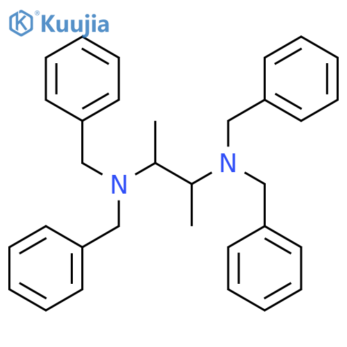 Dibenzyl[3-(dibenzylamino)butan-2-yl]amine structure