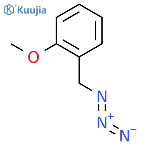 1-(azidomethyl)-2-methoxybenzene structure