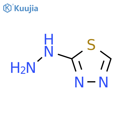 2-hydrazinyl-1,3,4-thiadiazole structure