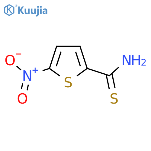 5-Nitrothiophene-2-carbothioamide structure