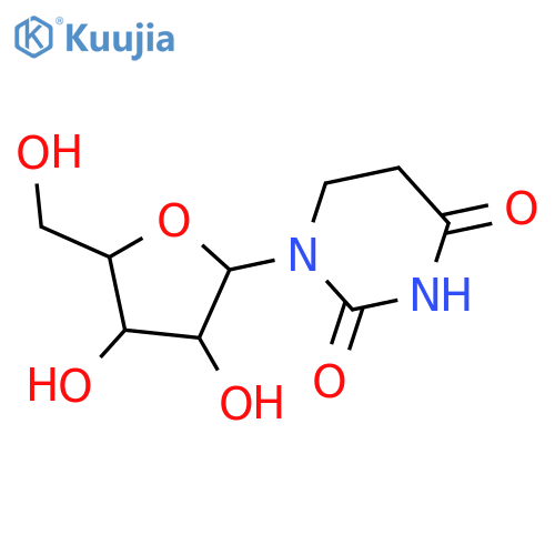 5,6-Dihydro-ara-uridine structure