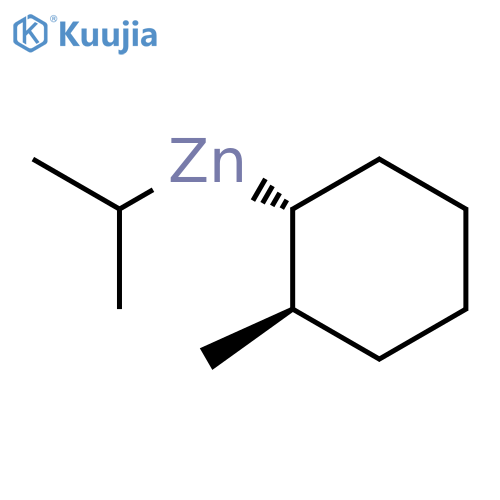 Zinc, [(1R,2R)-2-methylcyclohexyl](1-methylethyl)- structure