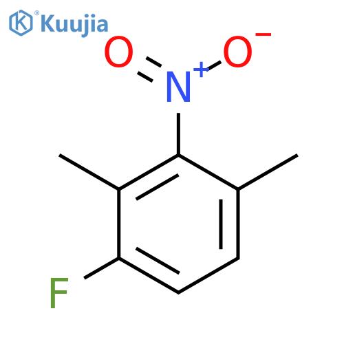 1,3-Dimethyl-4-fluoro-2-nitrobenzene structure