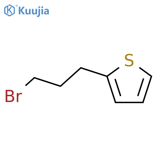 Thiophene, 2-(3-bromopropyl)- structure