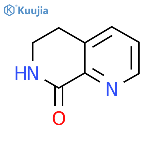 5,6,7,8-tetrahydro-1,7-naphthyridin-8-one structure