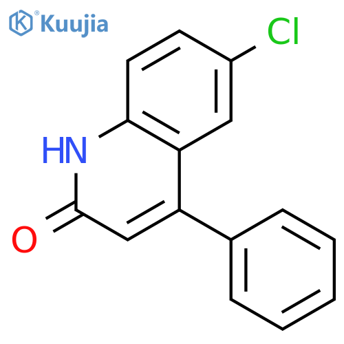 6-Chloro-4-phenylquinolin-2(1H)-one structure