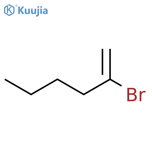 1-Hexene, 2-bromo- structure