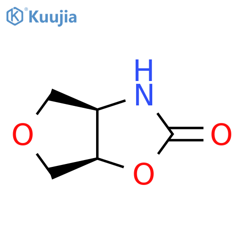 (3aR,6aR)-tetrahydrofuro[3,4-d]oxazol-2(3H)-one structure