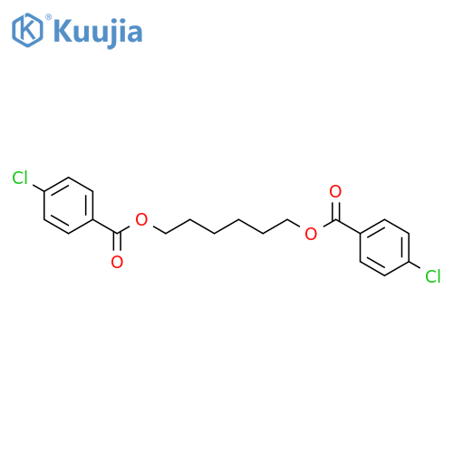 Benzoic acid,4-chloro-, 1,6-hexanediyl ester (9CI) structure