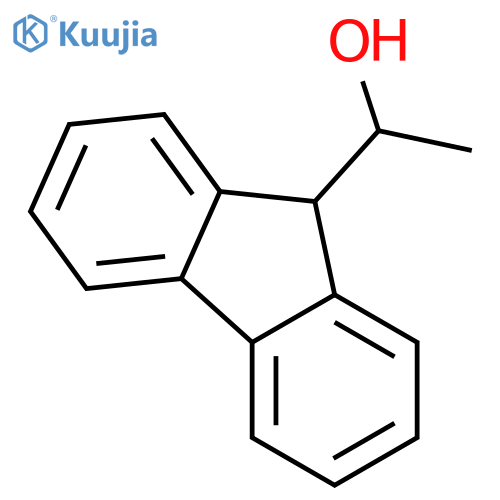 (±)-1-(9-Fluorenyl)ethanol structure