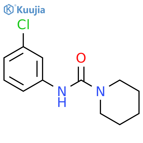 1-Piperidinecarboxamide,N-(3-chlorophenyl)- structure