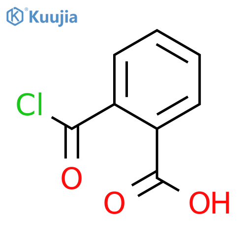 Benzoic acid,2-(chlorocarbonyl)- structure