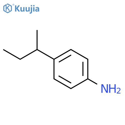 4-(butan-2-yl)aniline structure