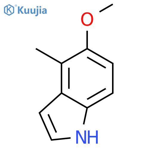 5-Methoxy-4-methyl-1H-indole structure