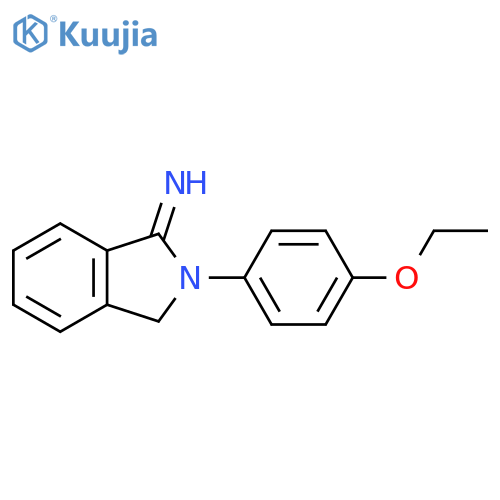 1H-Isoindol-1-imine, 2-(4-ethoxyphenyl)-2,3-dihydro- structure