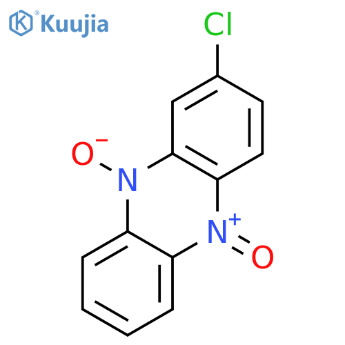 Phenazine, 2-chloro-,5,10-dioxide structure