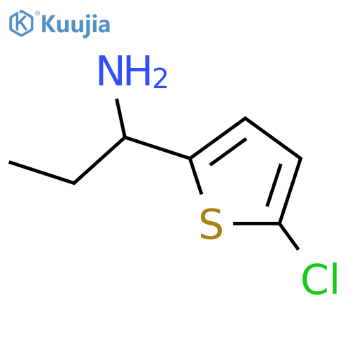 1-(5-Chlorothien-2-yl)propan-1-amine structure