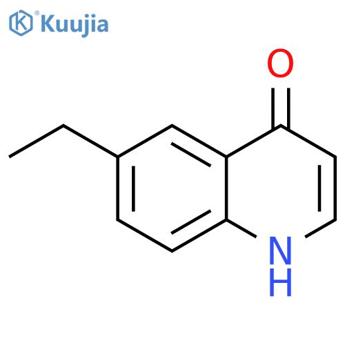6-ethylquinolin-4-ol structure