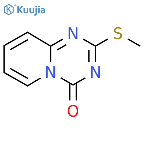 2-(Methylsulfanyl)-4H-pyrido[1,2-a](1,3,5)triazin-4-one structure