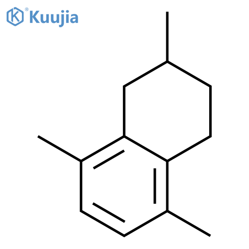 Naphthalene,1,2,3,4-tetrahydro-2,5,8-trimethyl- structure